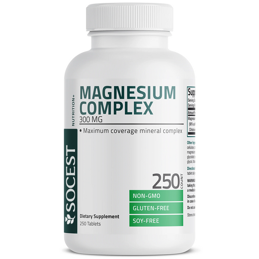 SOCEST® Magnesium Complex Maximum Coverage - 300 mg