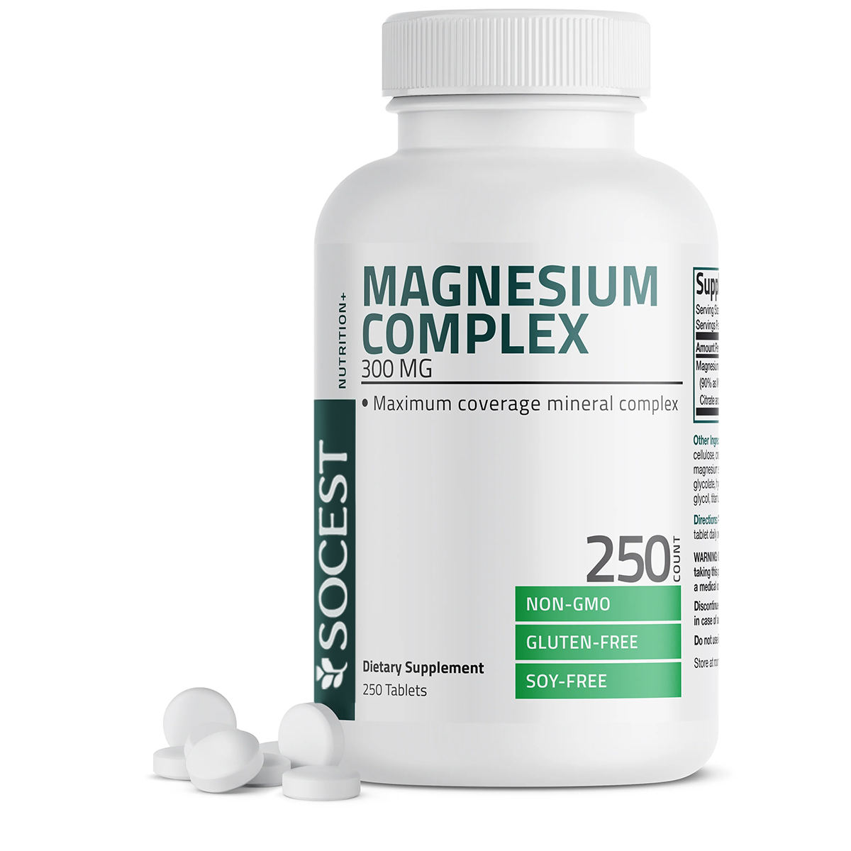 SOCEST® Magnesium Complex Maximum Coverage - 300 mg