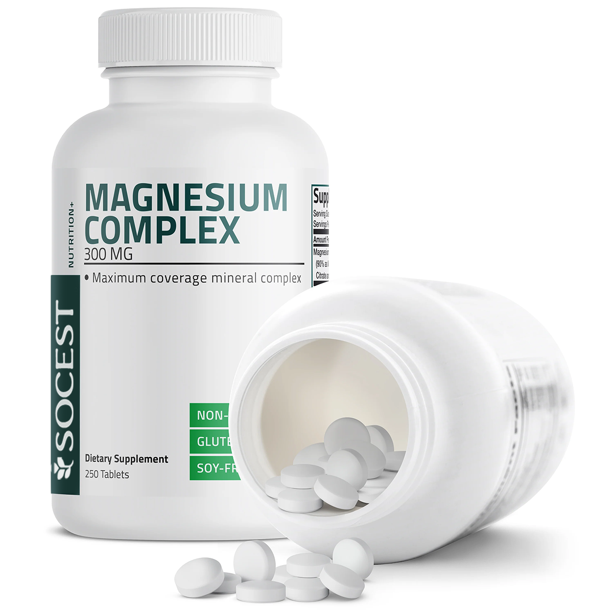 SOCEST® Magnesium Complex Maximum Coverage - 300 mg