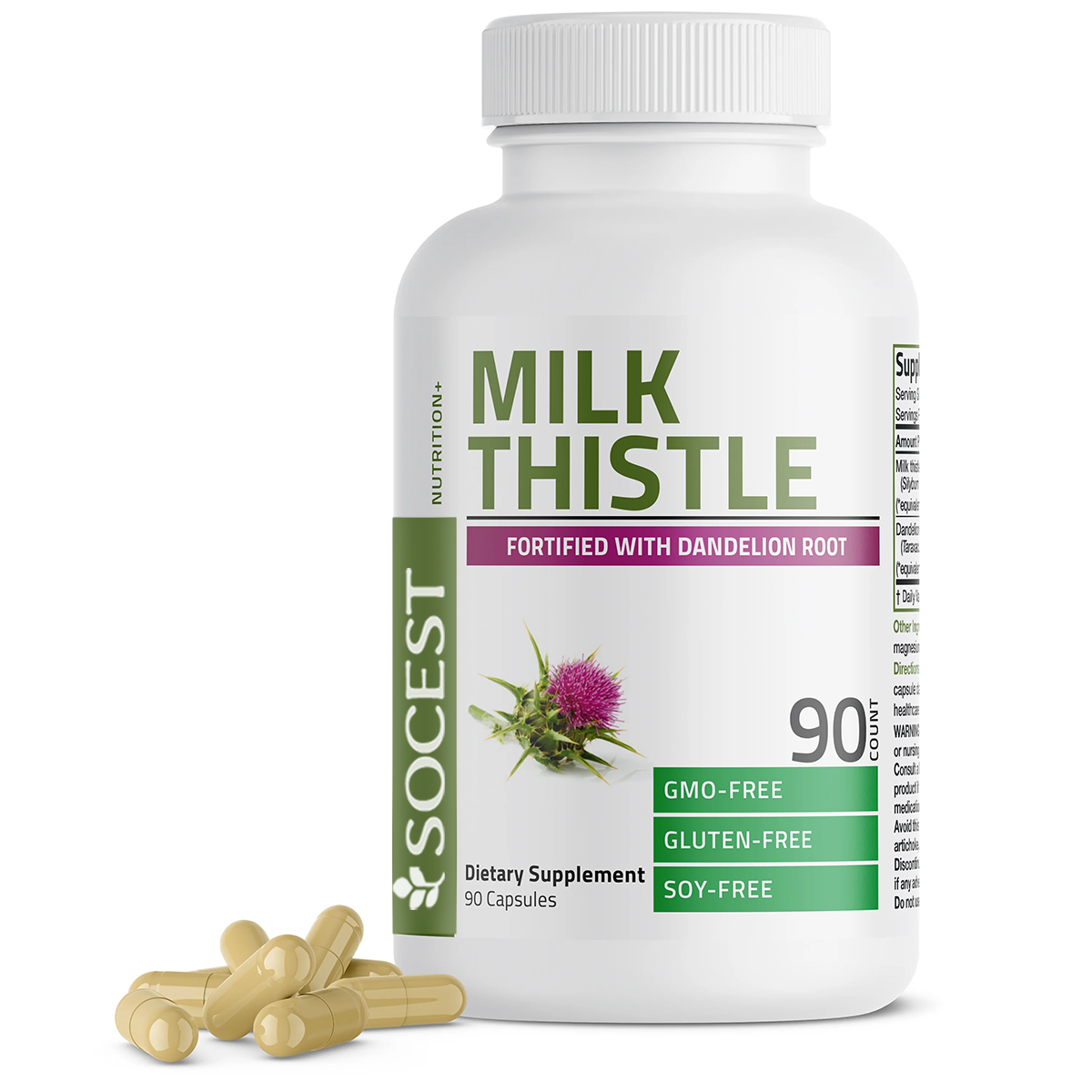SOCEST® Milk Thistle Seed - 1,000 mg