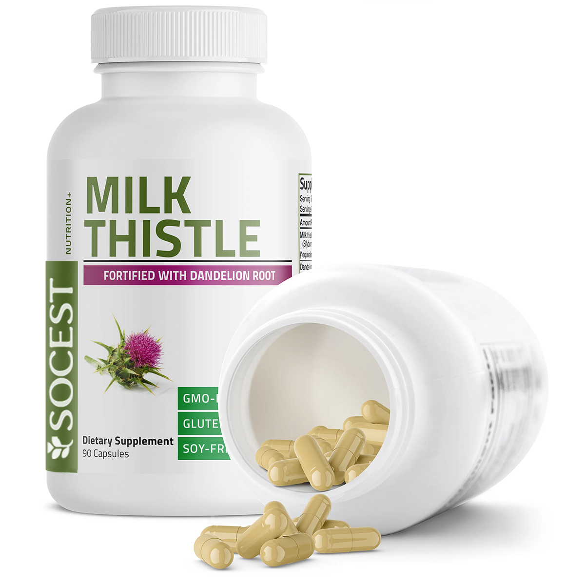 SOCEST® Milk Thistle Seed - 1,000 mg